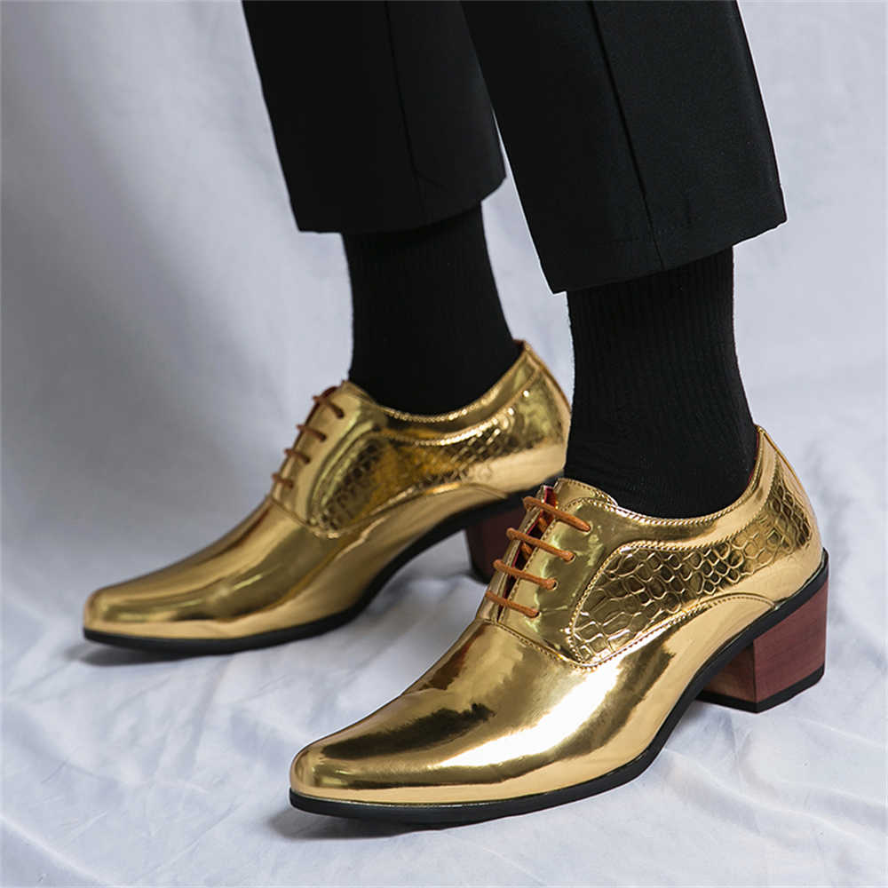 Dress Sneakers Heels Mens Brow - Men'S Fashion Shoes บทวิจารณ์และราคา
