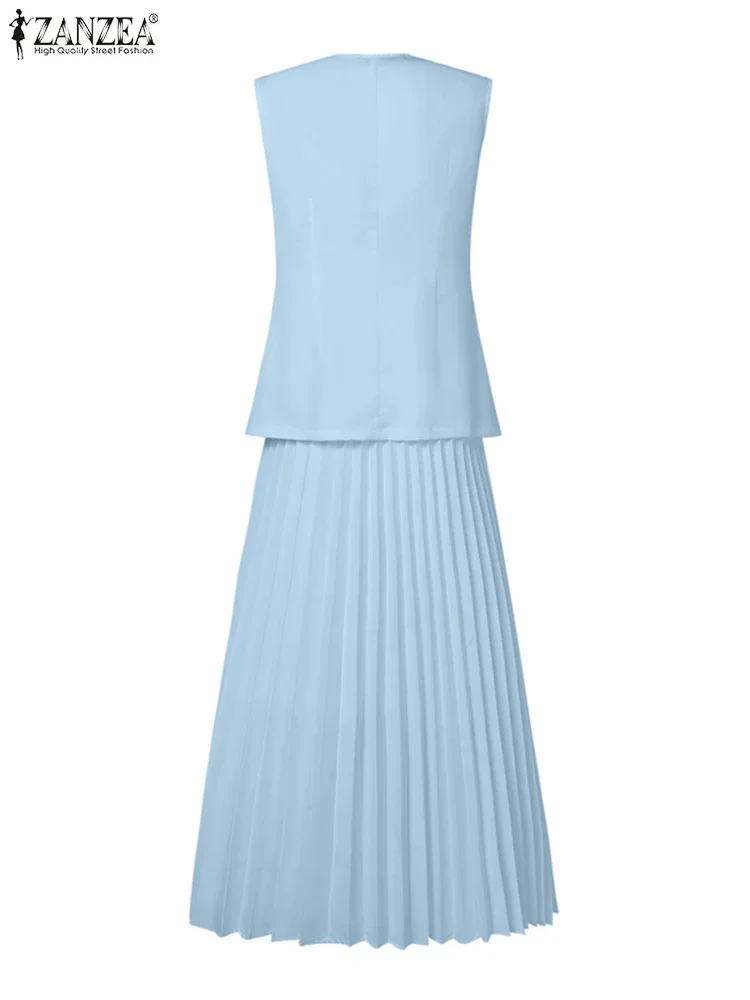 ZANZEA Summer 2PCS Dress Sets  - Mens Fashion Summer 2025 บทวิจารณ์และราคา