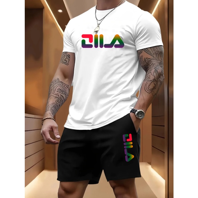 Men's Summer Beach Sports Suit - Mens Fashion Trend บทวิจารณ์และราคา