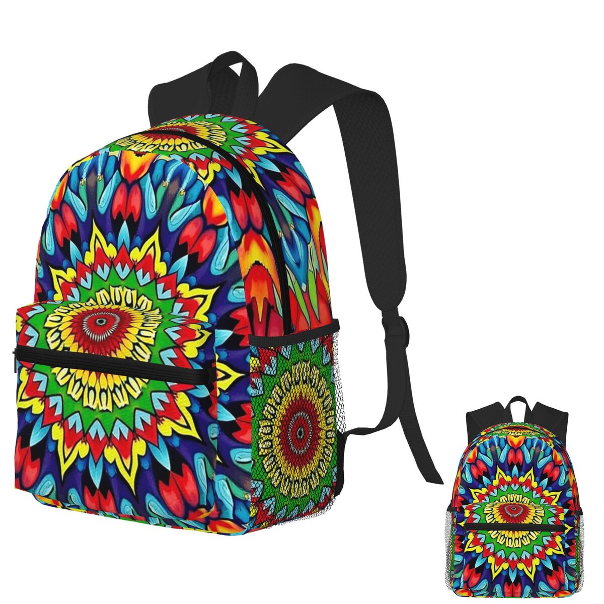 Vibrant Trippy Mandala 1960s P - Men'S Fashion 1960S บทวิจารณ์และราคา