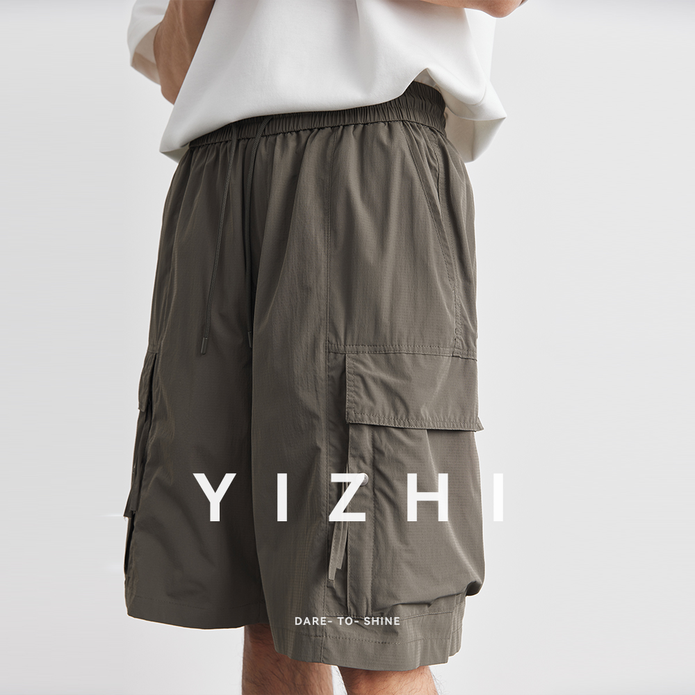 Summer Solid Color Work Pocket - Mens Fashion Summer 2025 บทวิจารณ์และราคา