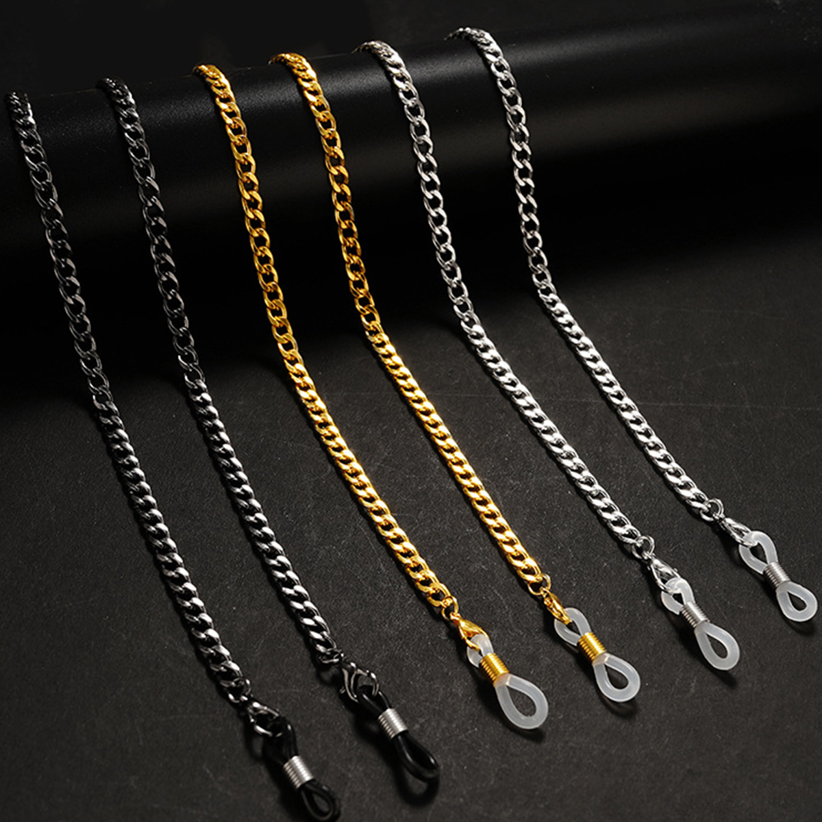 Simple Link Chain for Glasses  - Men'S Fashion Gold Chain บทวิจารณ์และราคา