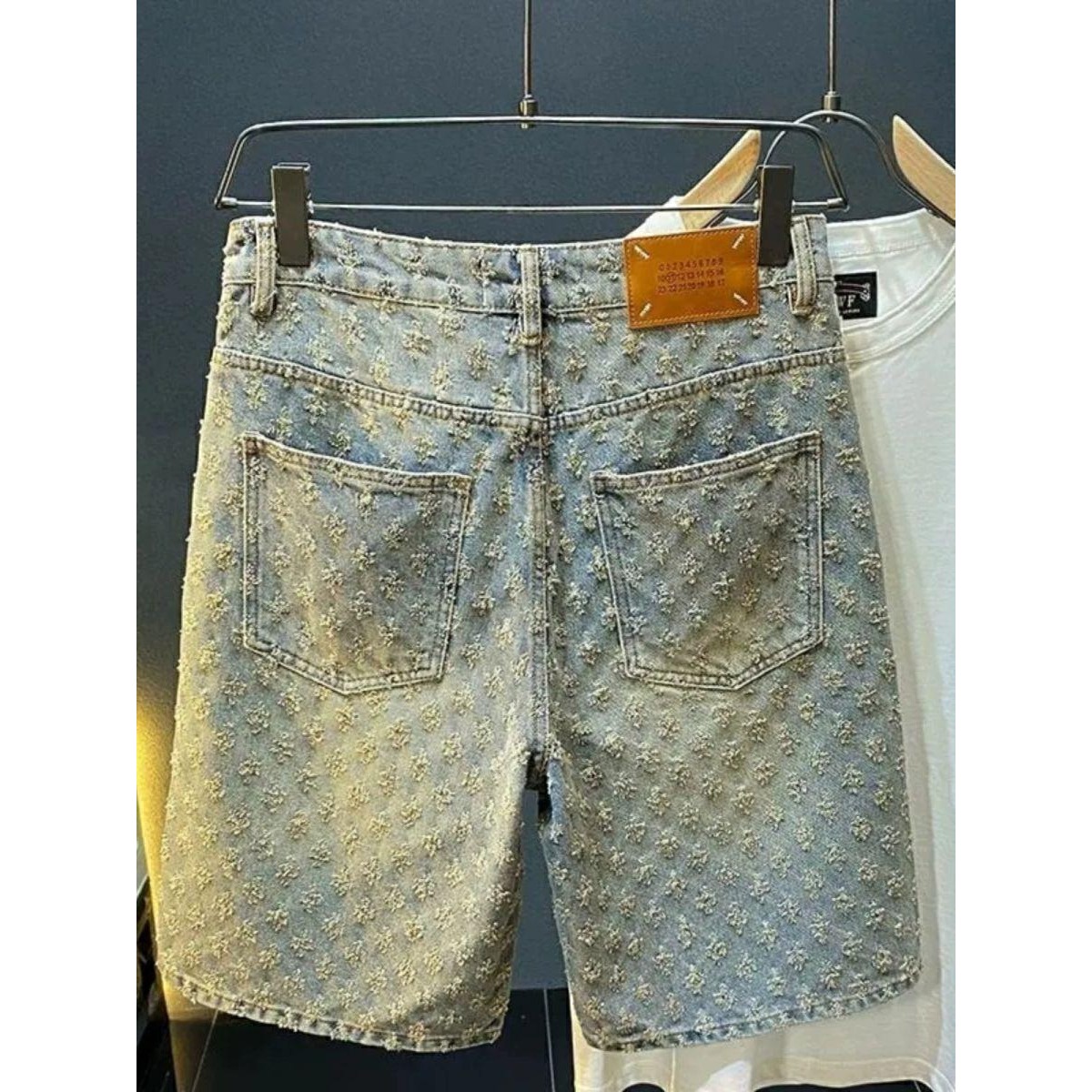 Summer High Street Denim Short - Men'S Fashion Jeans บทวิจารณ์และราคา