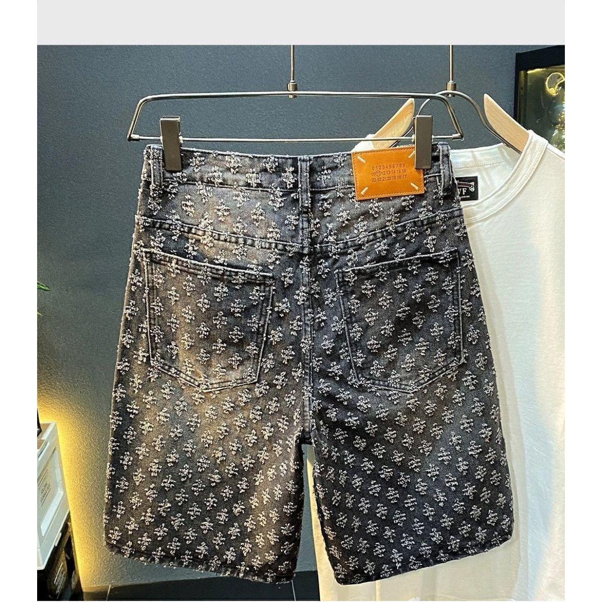 Summer High Street Denim Short - Men'S Fashion Jeans บทวิจารณ์และราคา