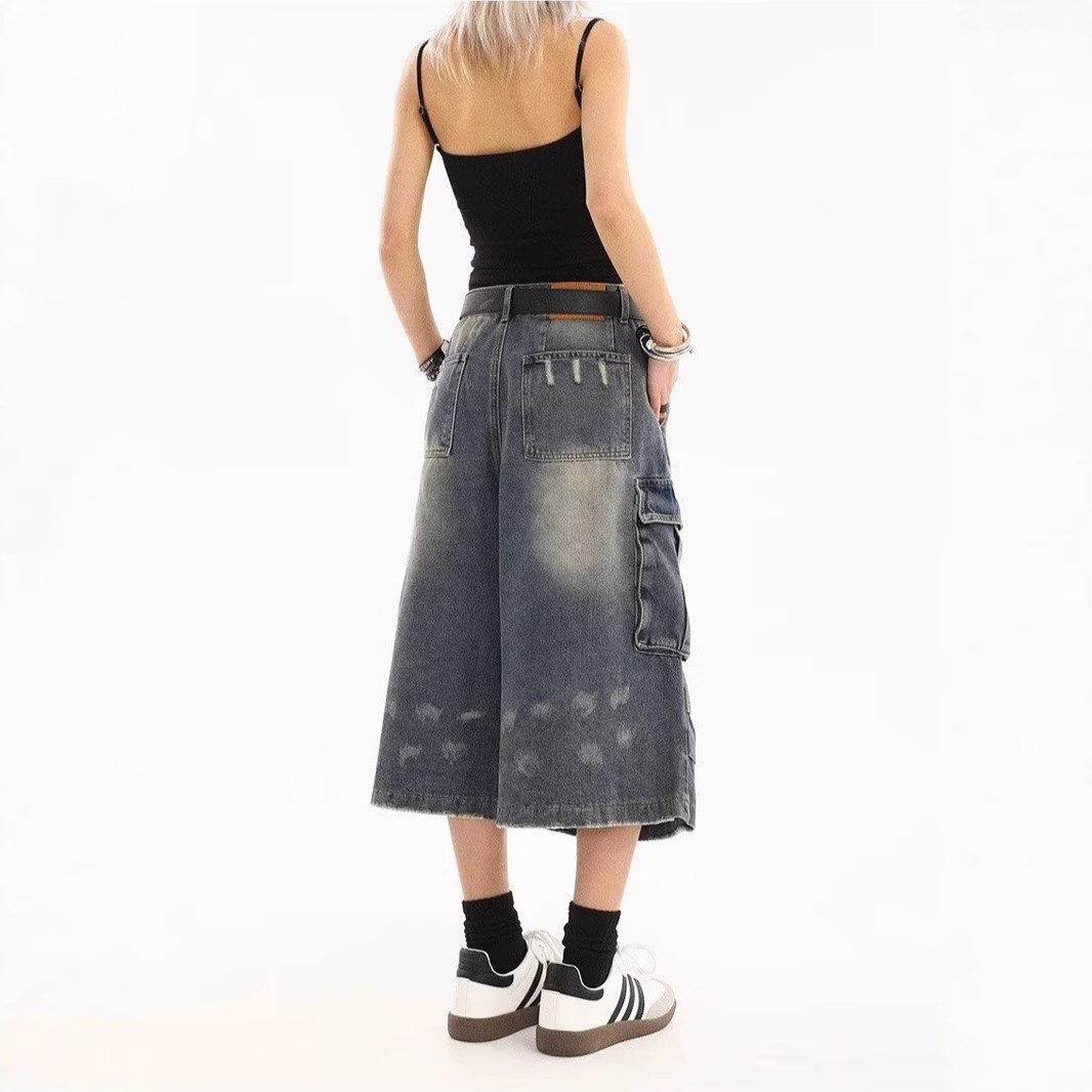2026 New Plus Size Washed Spla - Men'S Fashion Jeans บทวิจารณ์และราคา