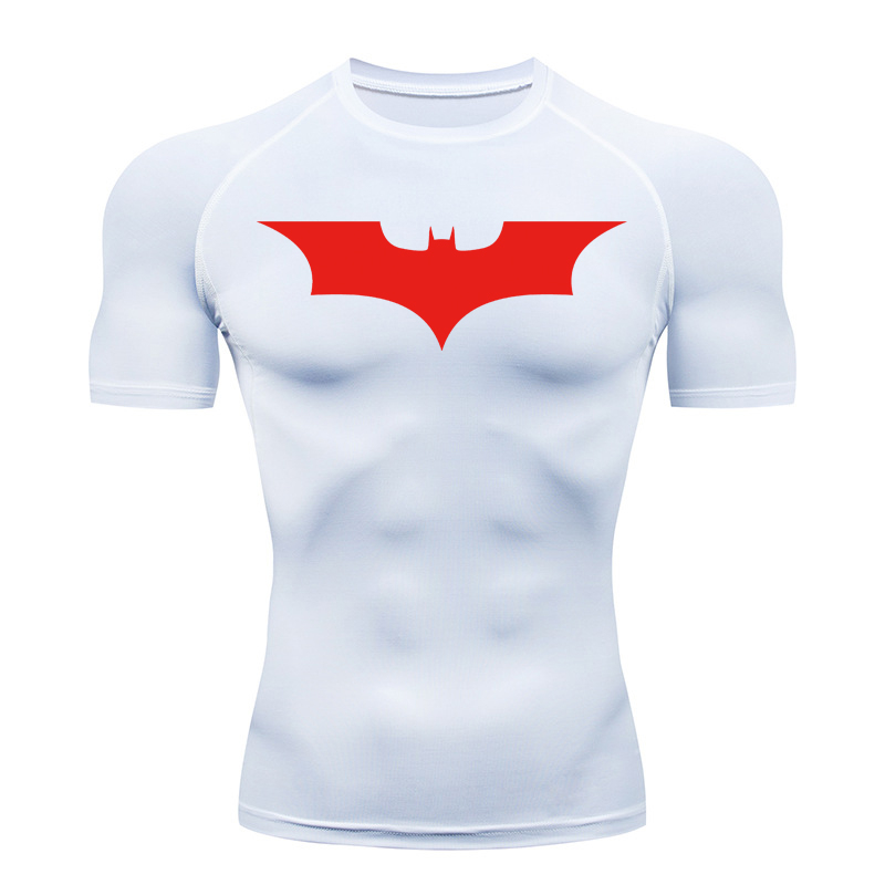 Bat Print Compression Shirts f - Compression Shirt Workout บทวิจารณ์และราคา