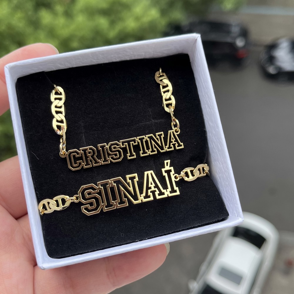 DUOYING Custom Name Hollow Nec - Men'S Fashion Gold Chain บทวิจารณ์และราคา