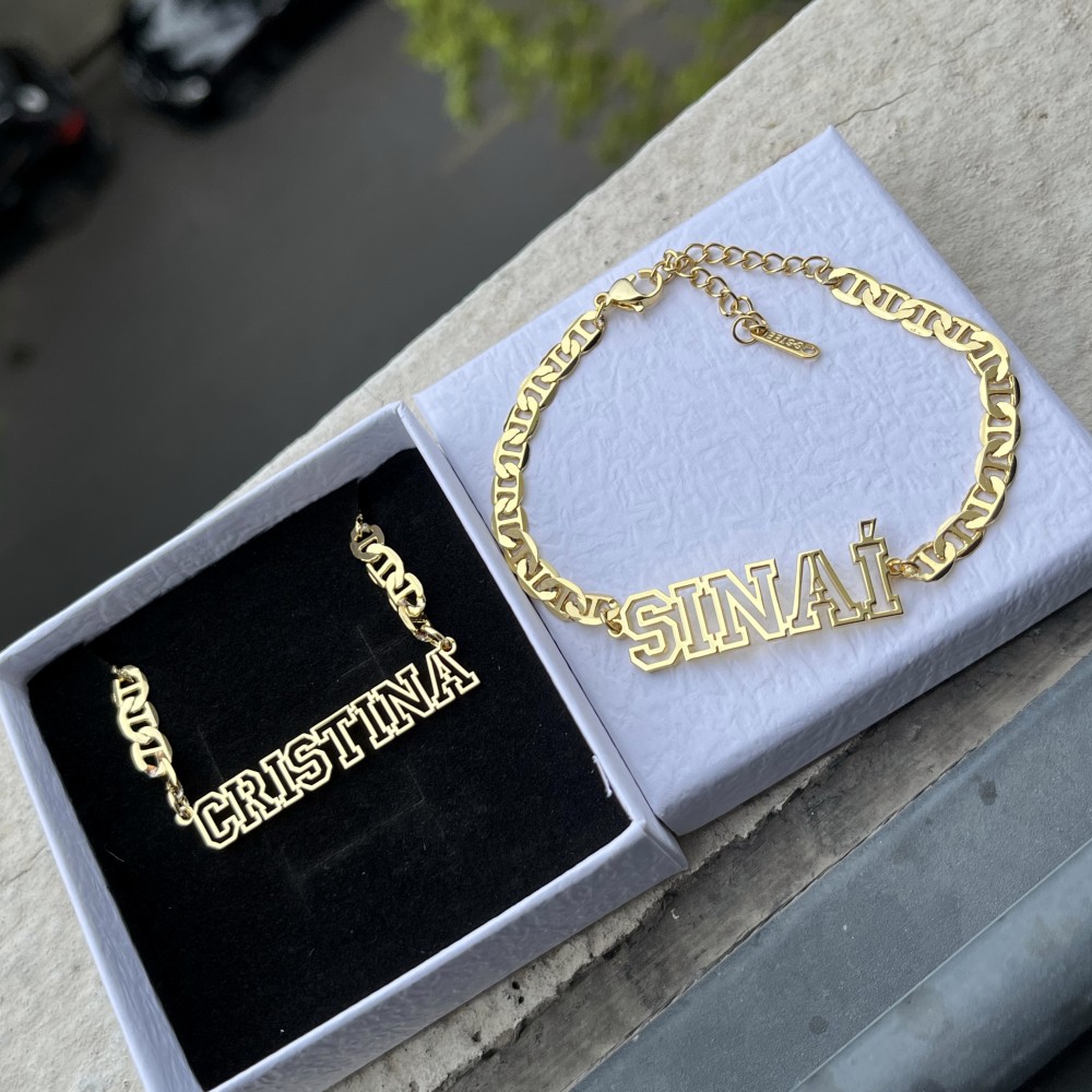 DUOYING Custom Name Hollow Nec - Men'S Fashion Gold Chain บทวิจารณ์และราคา