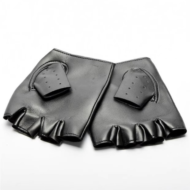 Steampunk PU Leather Fingerles - Men'S Fashion Accessories บทวิจารณ์และราคา