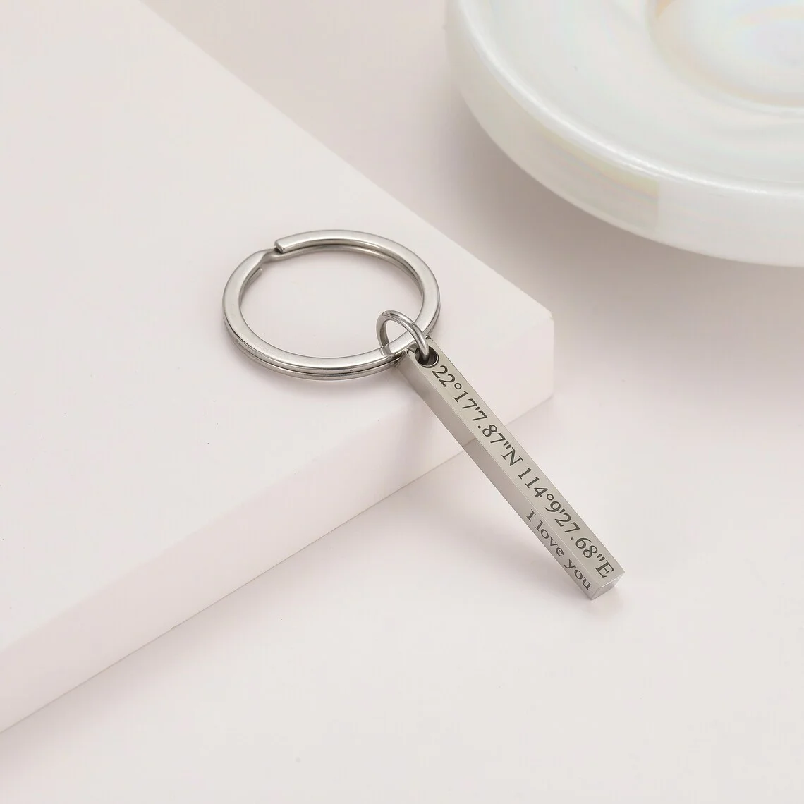 Personalized Engraved Bar Keyc - Men'S Fashion Gold Chain บทวิจารณ์และราคา