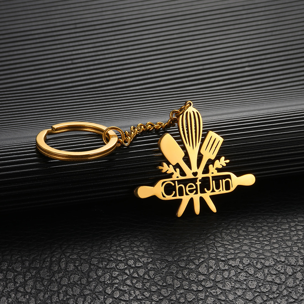 1Pc Customized Kitchenware Nam - Men'S Fashion Gold Chain บทวิจารณ์และราคา