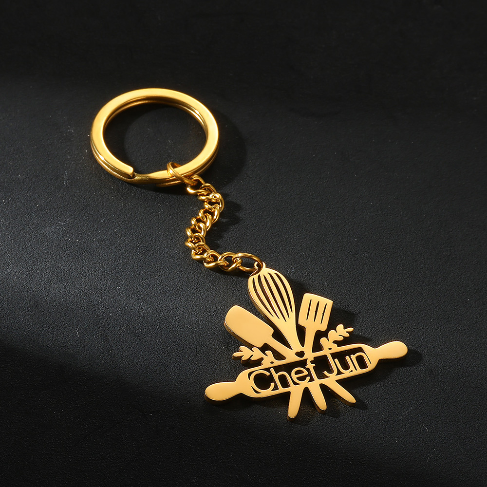 1Pc Customized Kitchenware Nam - Men'S Fashion Gold Chain บทวิจารณ์และราคา