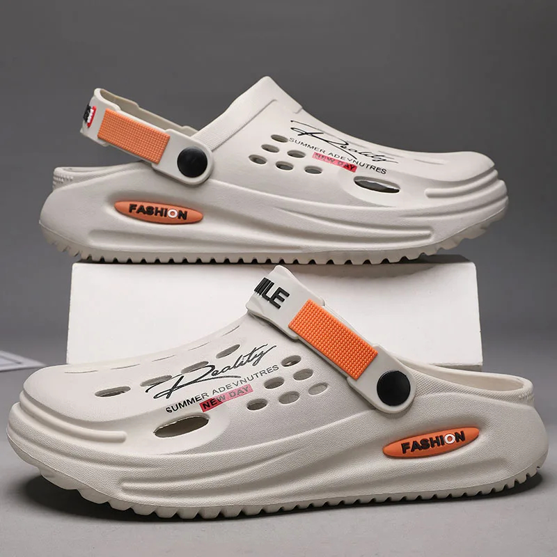 Men's Slippers EVA Hole Mens M - Mens Fashion Mullet บทวิจารณ์และราคา