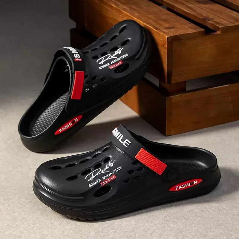 Men's Slippers EVA Hole Mens M - Mens Fashion Mullet บทวิจารณ์และราคา