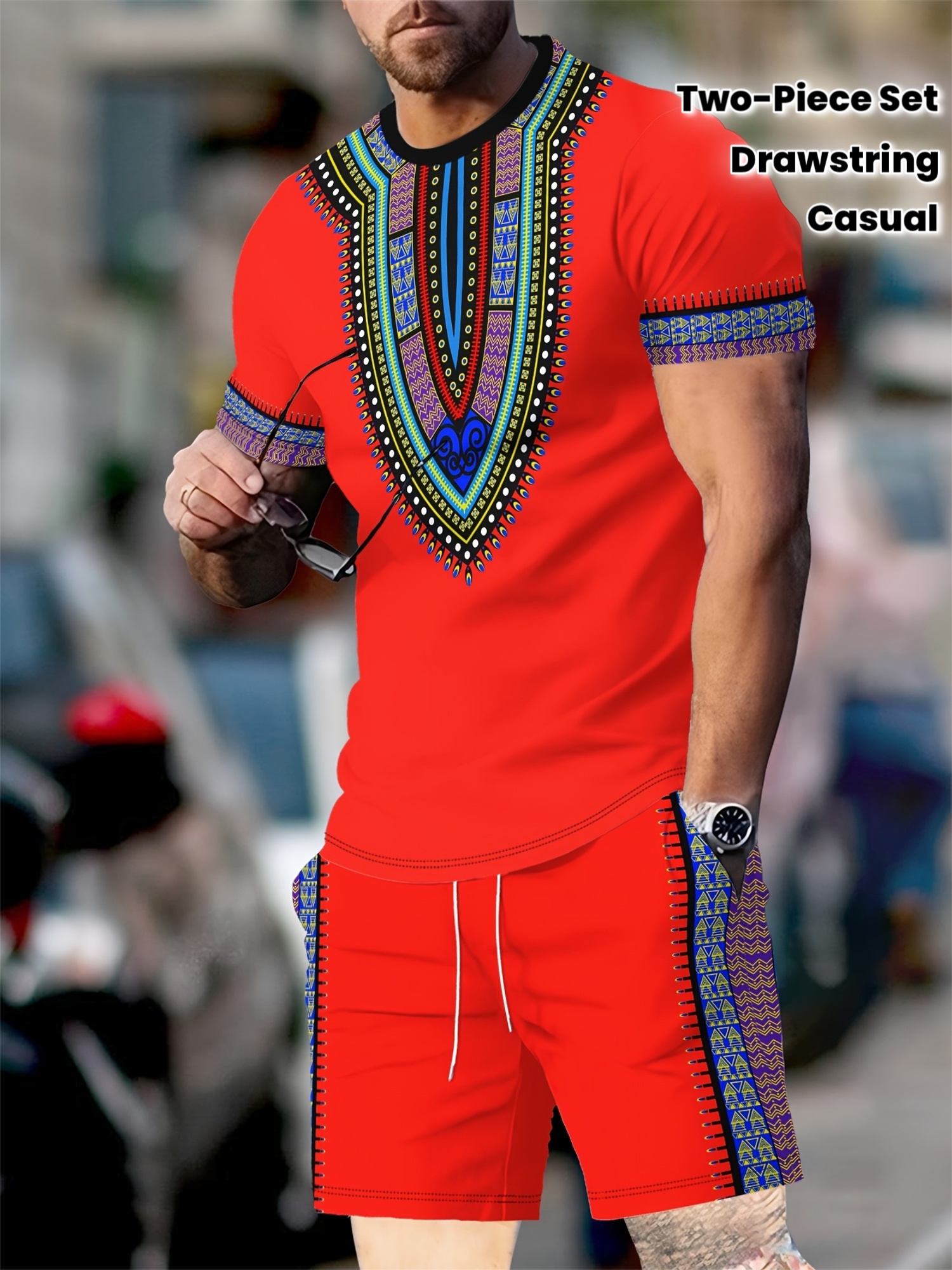 New Men's Suits African Dashik - Quality Men'S Fashion บทวิจารณ์และราคา