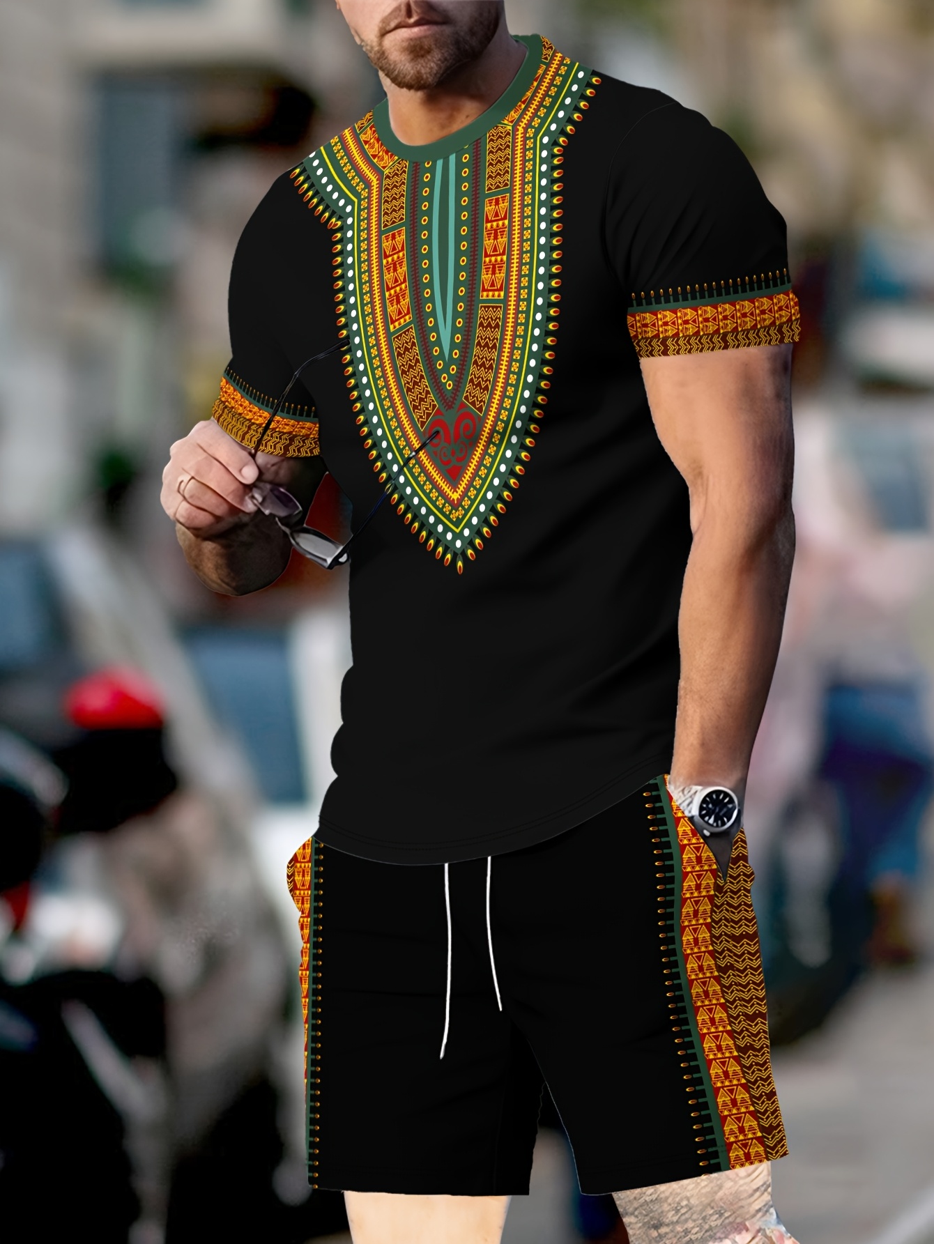 New Men's Suits African Dashik - Quality Men'S Fashion บทวิจารณ์และราคา
