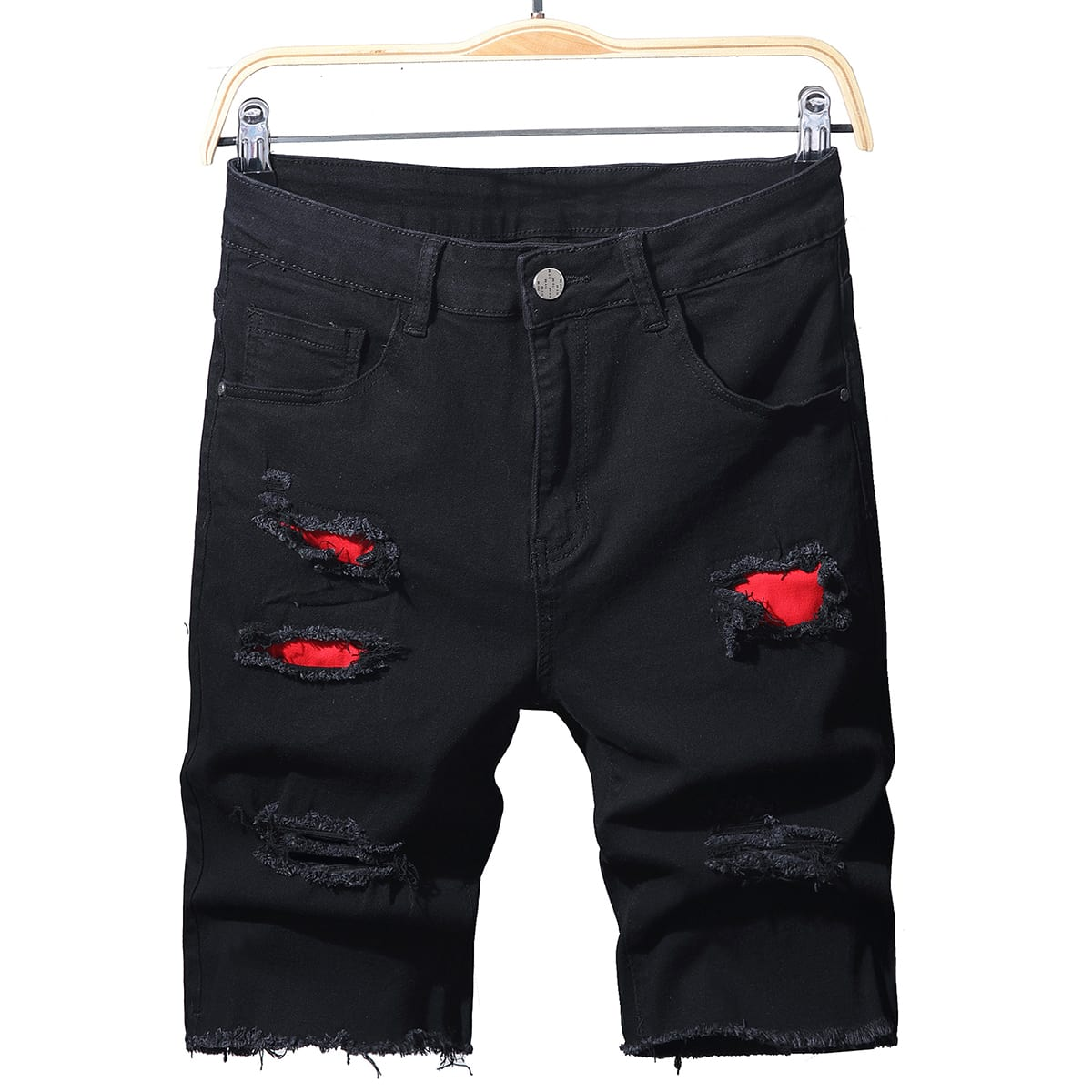Summer Slim Stretch Men Short  - Men'S Fashion Jeans บทวิจารณ์และราคา