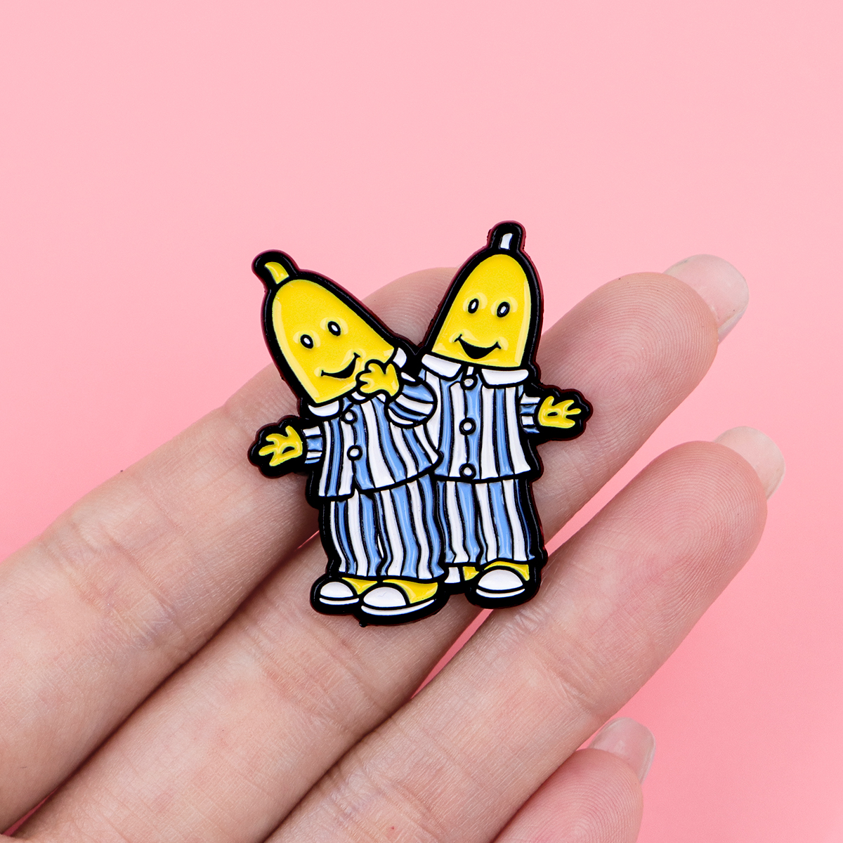 Funny Pajama Banana Man Enamel - Men'S Fashion Accessories บทวิจารณ์และราคา