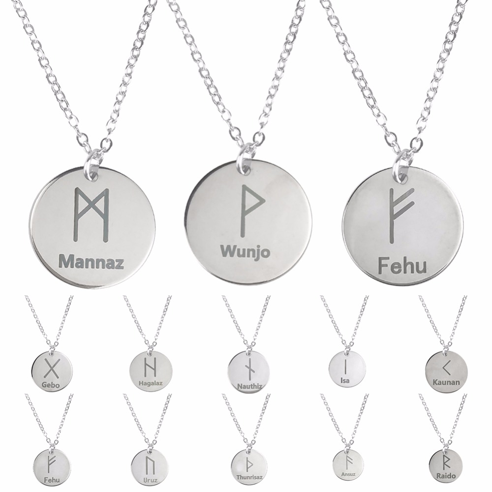 Round 25 Rune Letter Pendant N - Mens Fashion Discord บทวิจารณ์และราคา