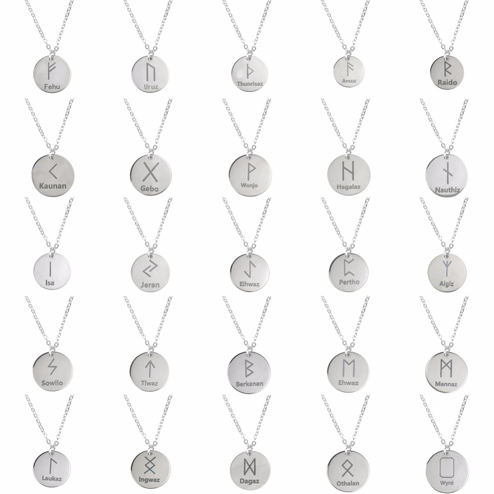 Round 25 Rune Letter Pendant N - Mens Fashion Discord บทวิจารณ์และราคา