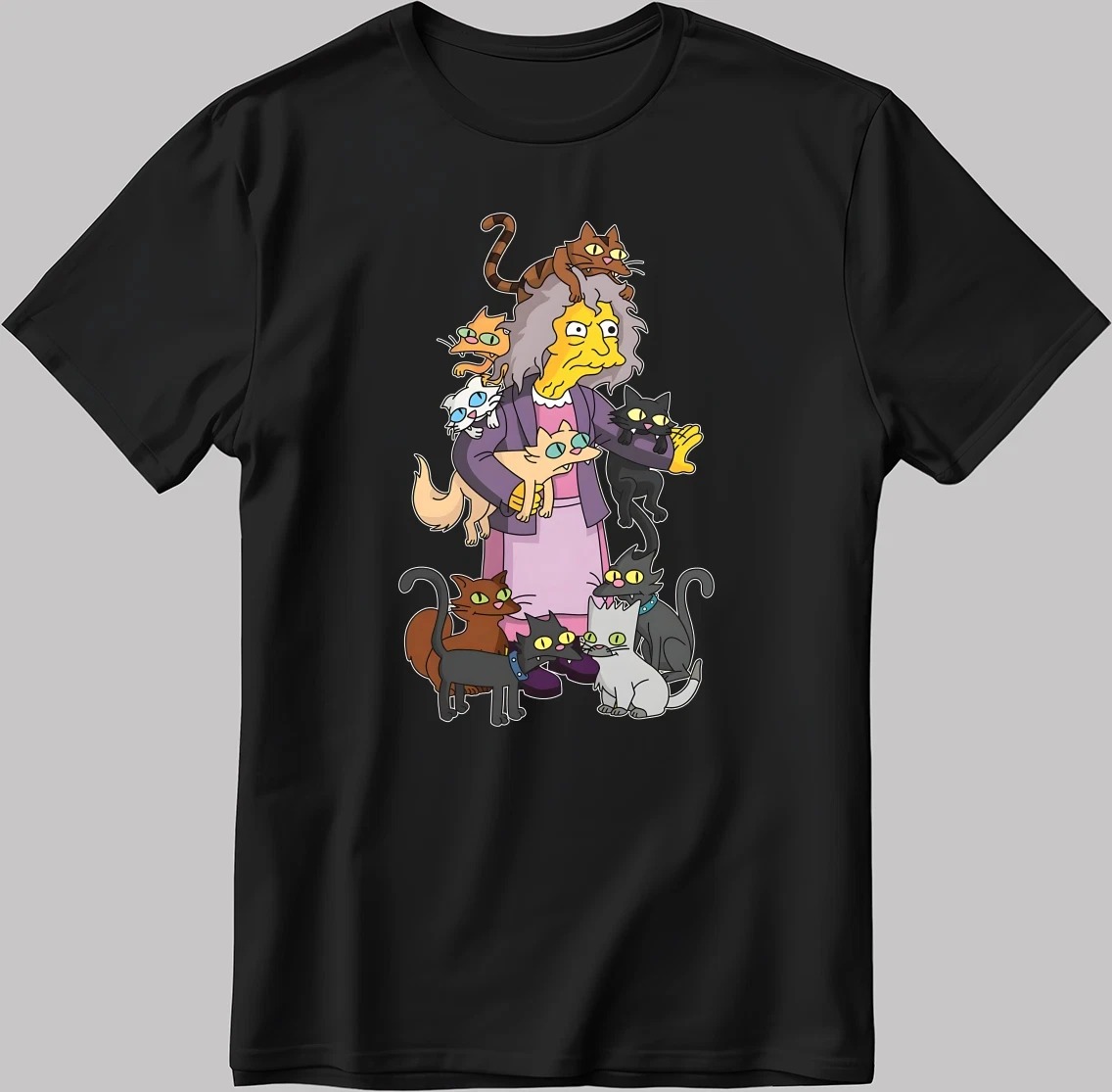 The Simpsons cotton Unisex O-n - Mens Fashion Discord บทวิจารณ์และราคา