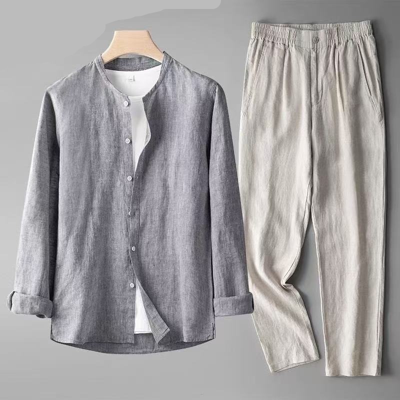 2026 (Shirt + trousers) Spring - Track Suit Men บทวิจารณ์และราคา
