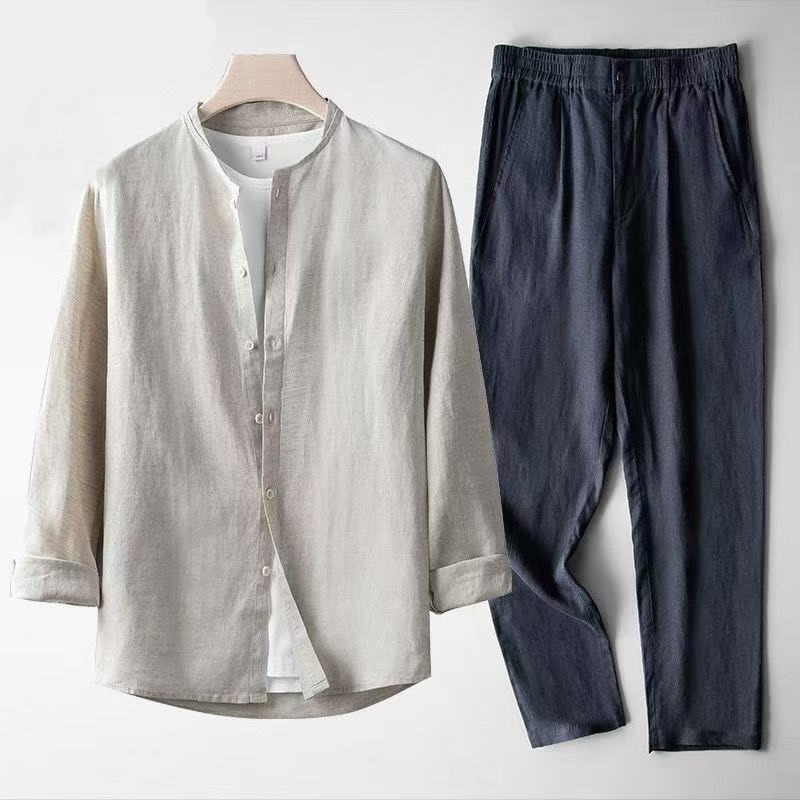 2026 (Shirt + trousers) Spring - Track Suit Men บทวิจารณ์และราคา