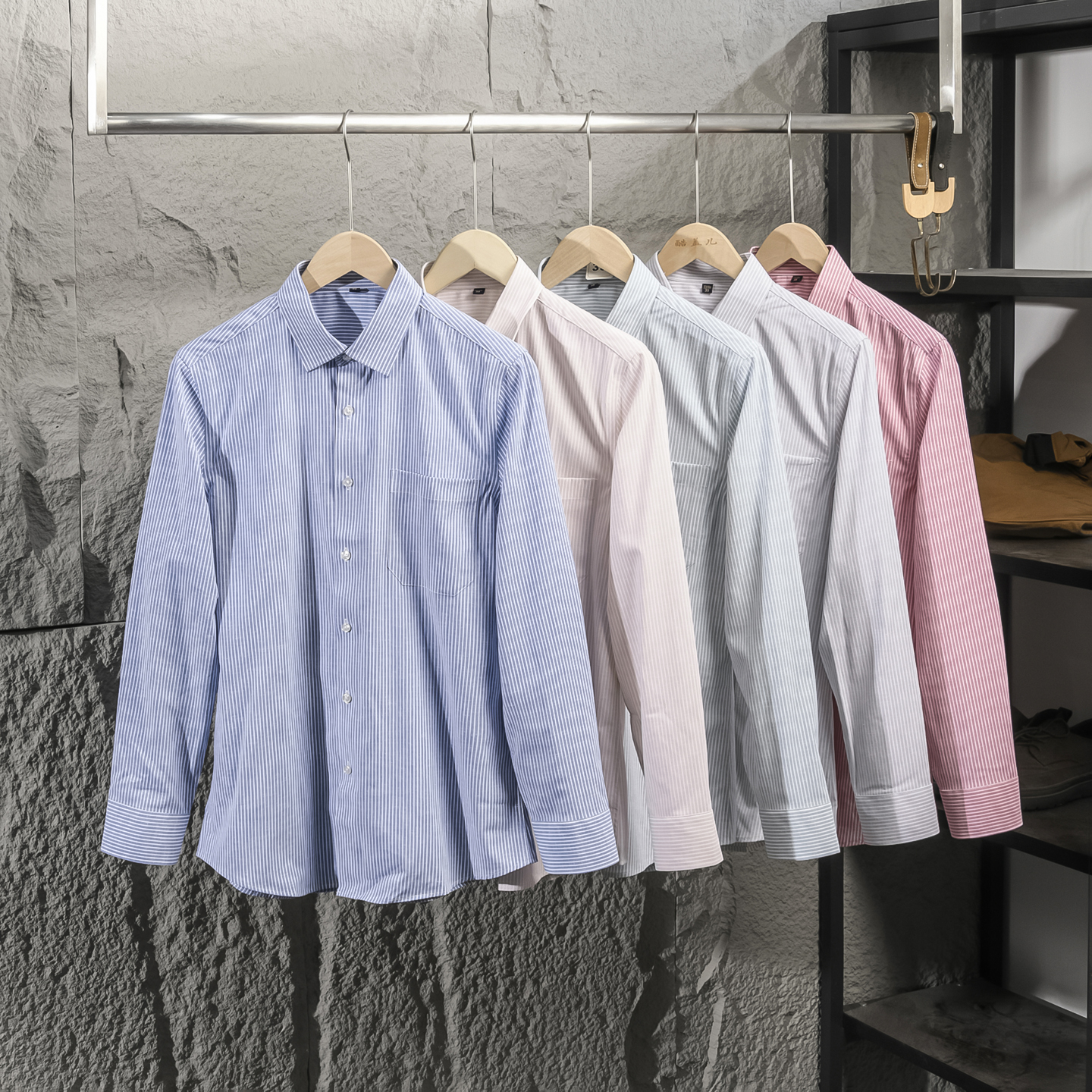 Casual Men's Long Sleeve Shirt - Men'S Fashion Garage บทวิจารณ์และราคา