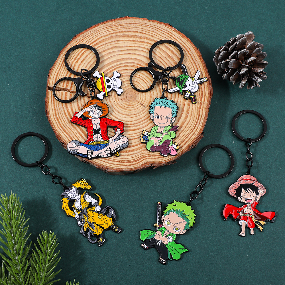 One Piece Anime Keychain Featu - Men'S Fashion Accessories บทวิจารณ์และราคา