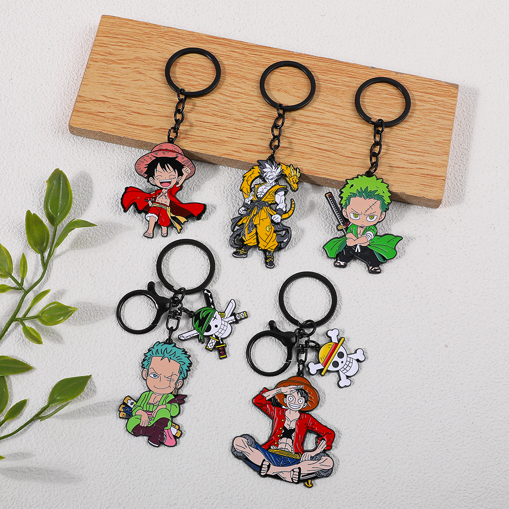 One Piece Anime Keychain Featu - Men'S Fashion Accessories บทวิจารณ์และราคา
