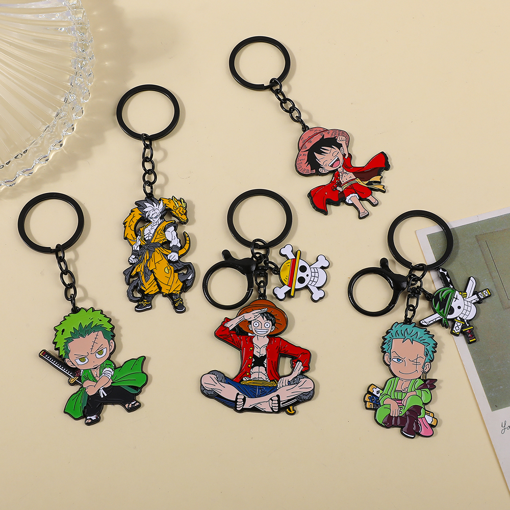 One Piece Anime Keychain Featu - Men'S Fashion Accessories บทวิจารณ์และราคา