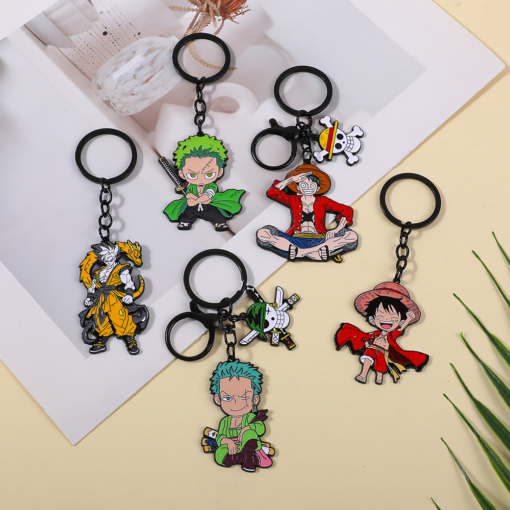 One Piece Anime Keychain Featu - Men'S Fashion Accessories บทวิจารณ์และราคา