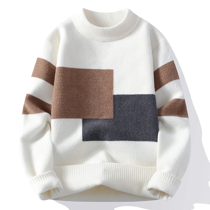 Autumn Winter New Men's Sweate - Mens Fashion Mullet บทวิจารณ์และราคา