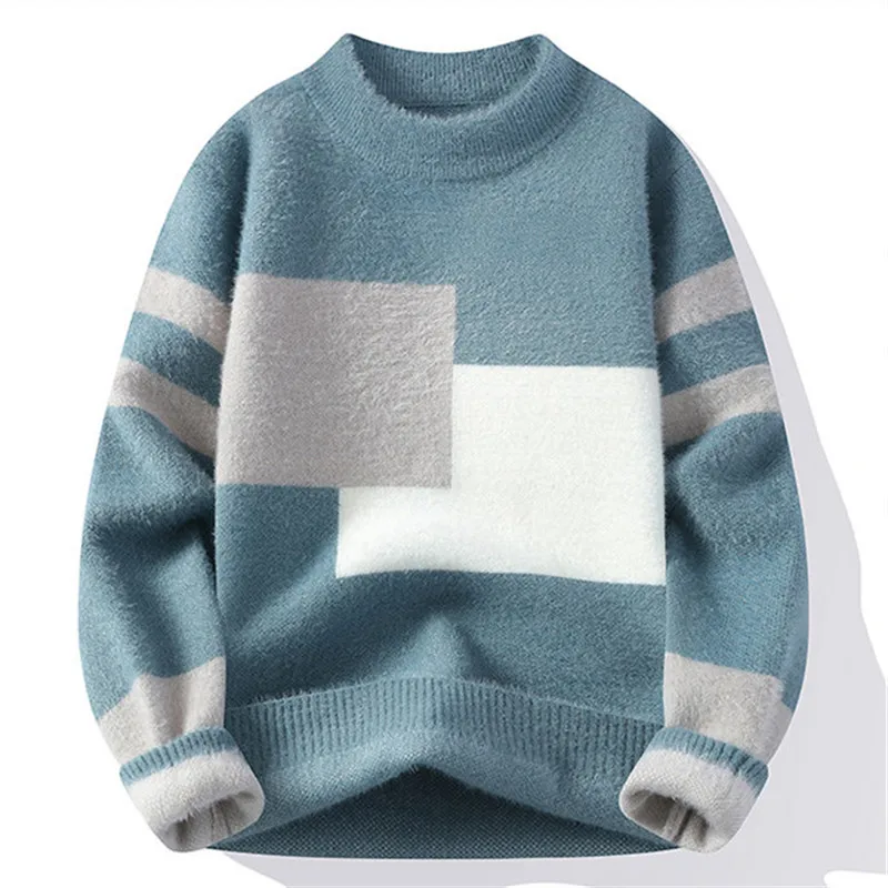 Autumn Winter New Men's Sweate - Mens Fashion Mullet บทวิจารณ์และราคา