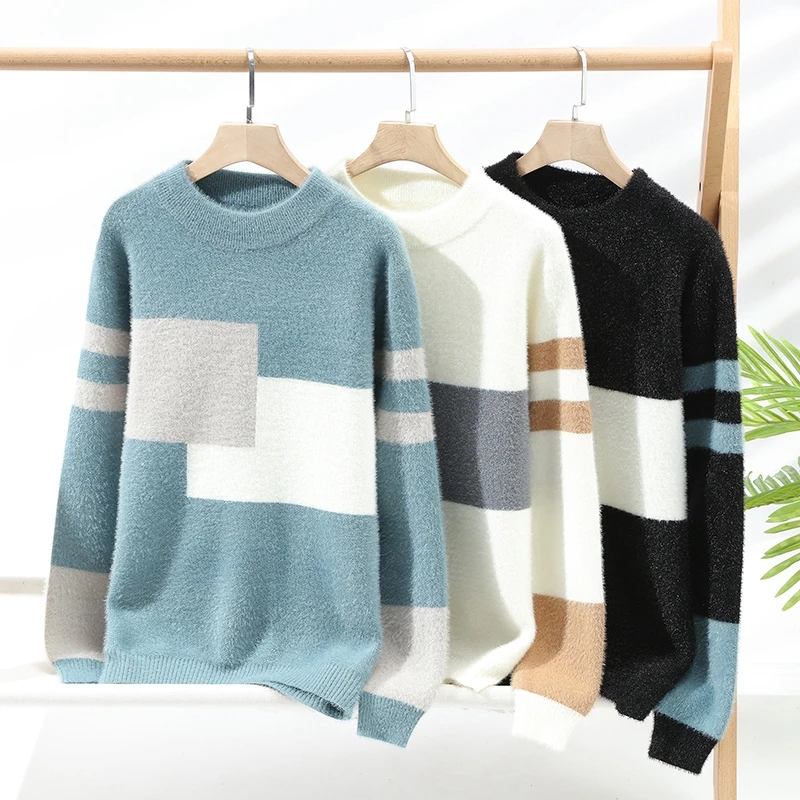 Autumn Winter New Men's Sweate - Mens Fashion Mullet บทวิจารณ์และราคา
