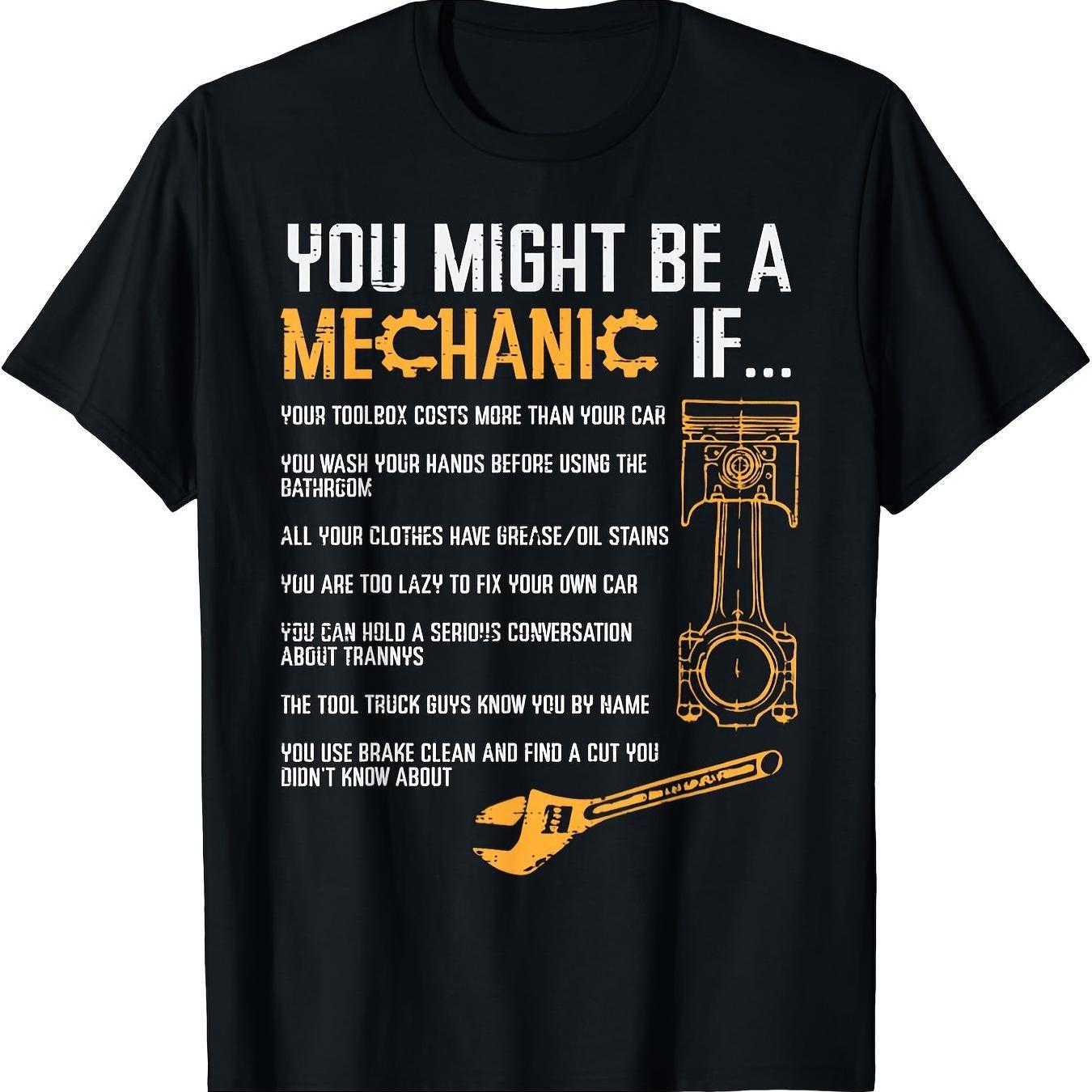You Might Be A Mechanic If Fun - Men'S Fashion Garage บทวิจารณ์และราคา