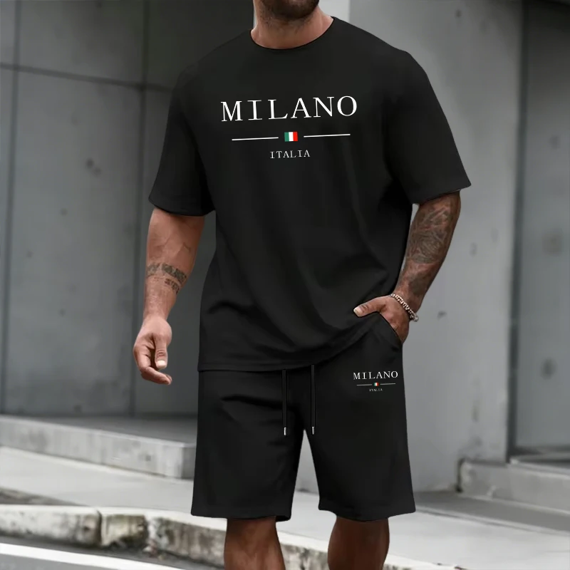 Men's Tracksuit Short Sleeve T - Men'S Fashion For Summer 2026 บทวิจารณ์และราคา