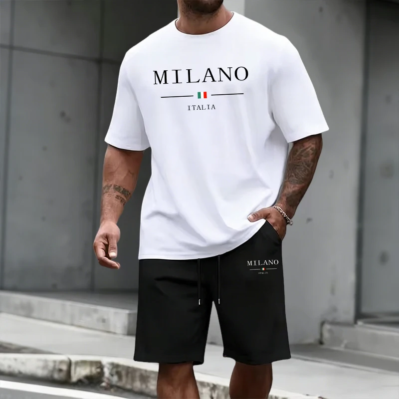 Men's Tracksuit Short Sleeve T - Men'S Fashion For Summer 2026 บทวิจารณ์และราคา