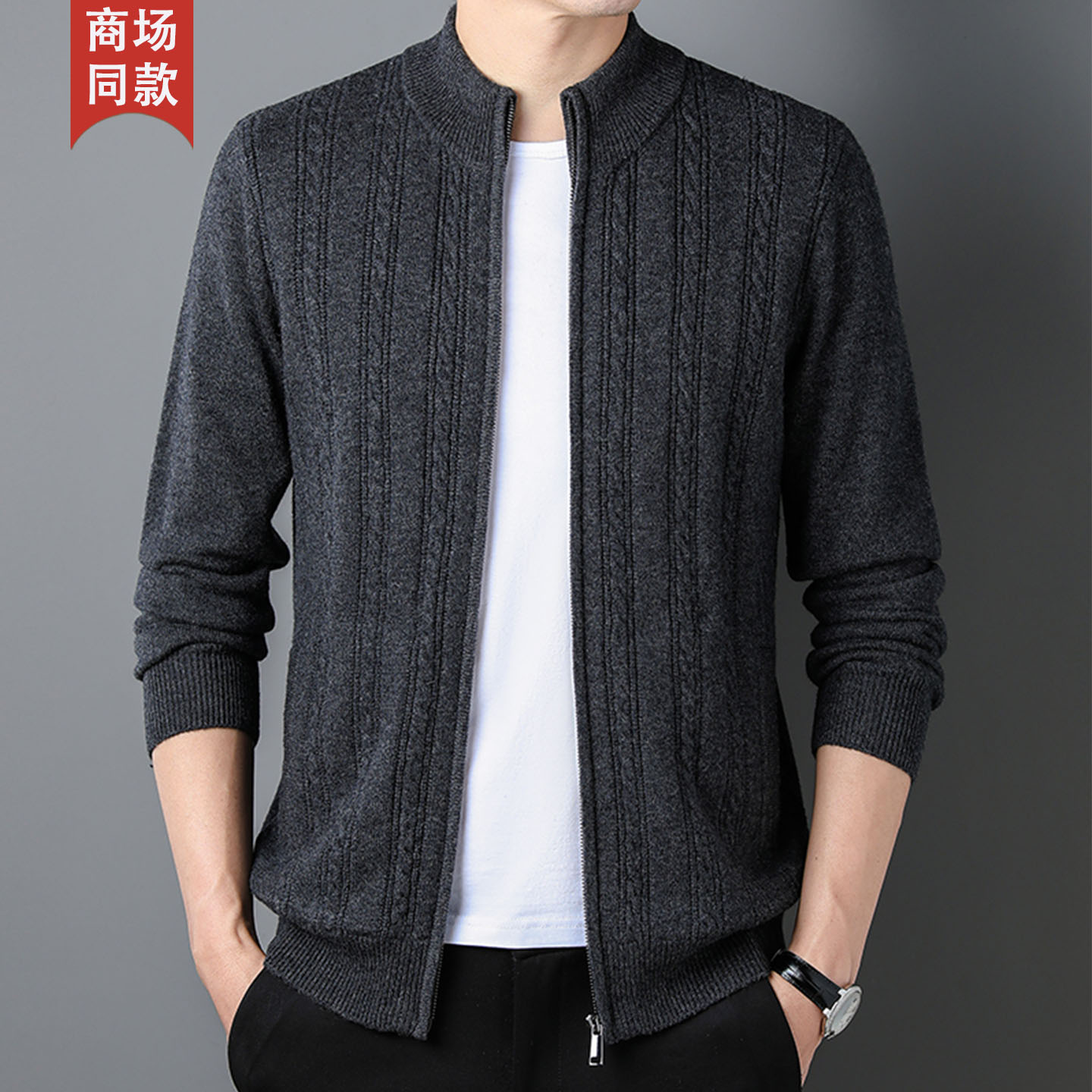 100% cashmere sweater men's ca - Mens Fashion Mullet บทวิจารณ์และราคา
