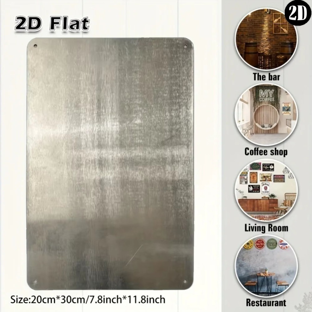 Vintage Metal Tin Sign, Fashio - Men'S Fashion Garage บทวิจารณ์และราคา