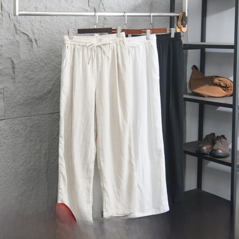 Natural Texture Linen Cotton B - Men'S Fashion Garage บทวิจารณ์และราคา