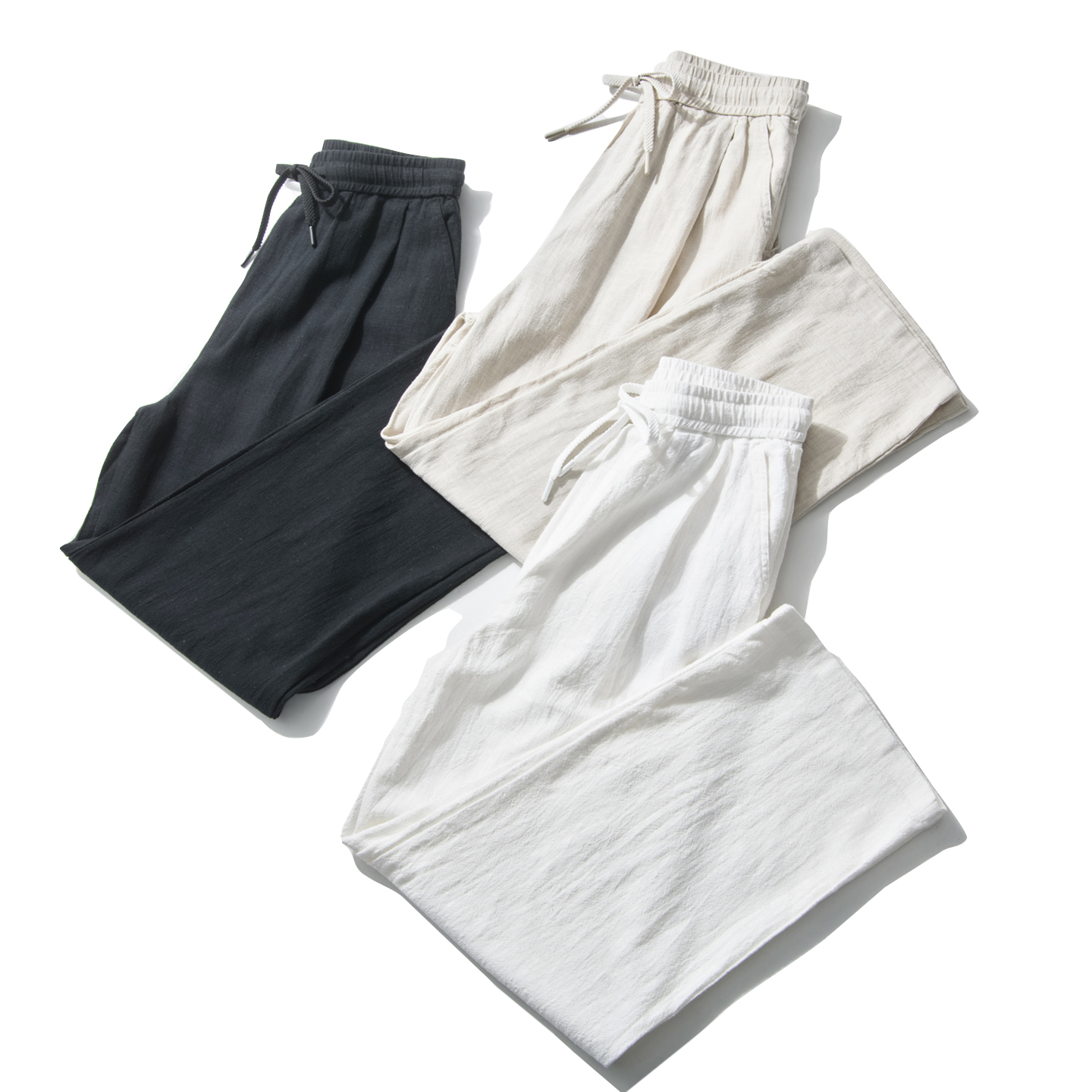 Natural Texture Linen Cotton B - Men'S Fashion Garage บทวิจารณ์และราคา
