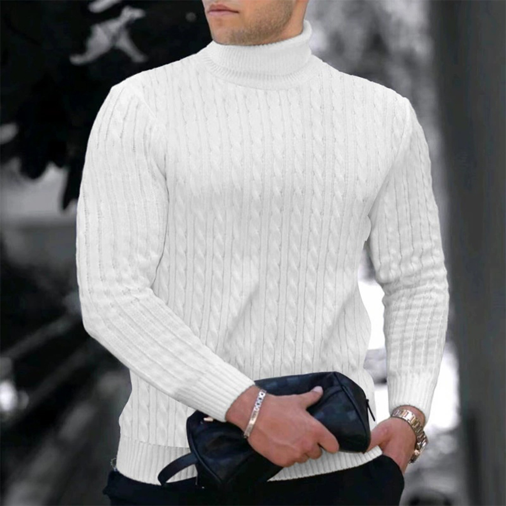 Autumn Winter New Men's Knit S - Mens Fashion Mullet บทวิจารณ์และราคา