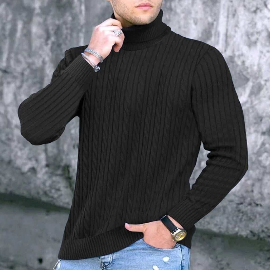 Autumn Winter New Men's Knit S - Mens Fashion Mullet บทวิจารณ์และราคา