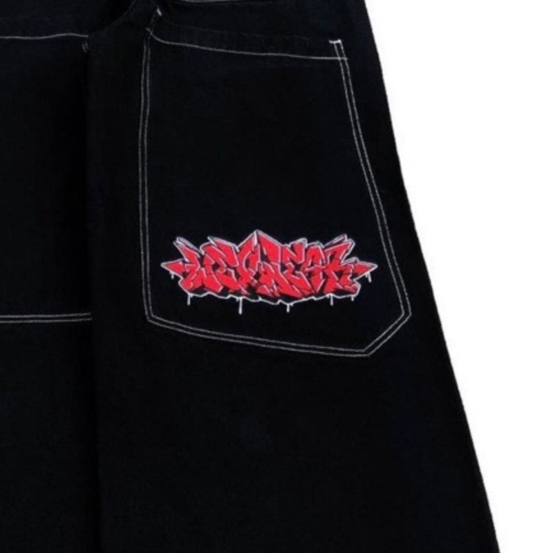 American Fashion Hip Hop Overs - Men'S Fashion Jeans บทวิจารณ์และราคา