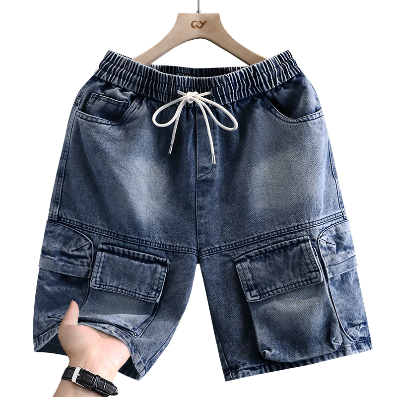 Men's Cargo Shorts New Summer  - Men'S Fashion Jeans บทวิจารณ์และราคา