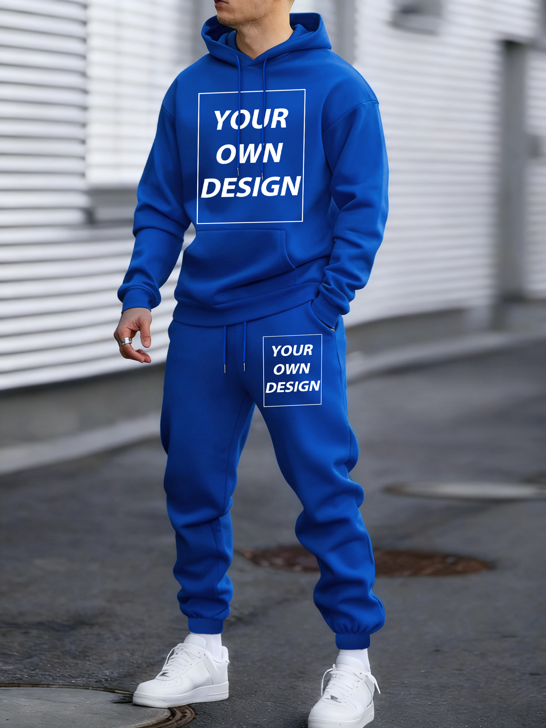 Spring Autumn Hoody Set Custom - Men'S Fashion Logo บทวิจารณ์และราคา