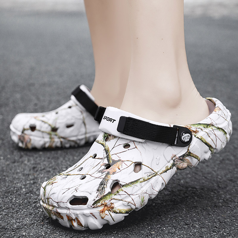 Summer Women's and Men's Clogs - Mens Fashion Mullet บทวิจารณ์และราคา