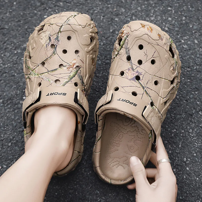 Summer Women's and Men's Clogs - Mens Fashion Mullet บทวิจารณ์และราคา