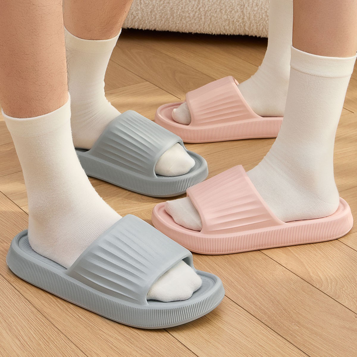 Women Summer Sandals Non-slip  - Men'S Fashion Shoes บทวิจารณ์และราคา